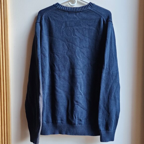 L.L. Bean Navy V-Neck Sweater Size XL - Picture 13 of 13